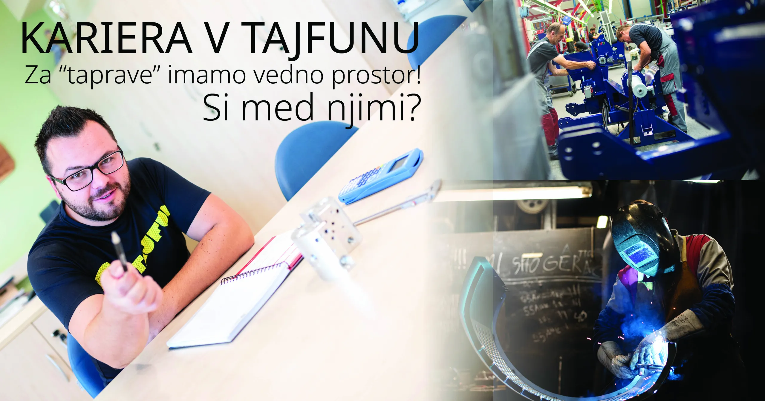 Kariera v Tajfunu_zaposlitev